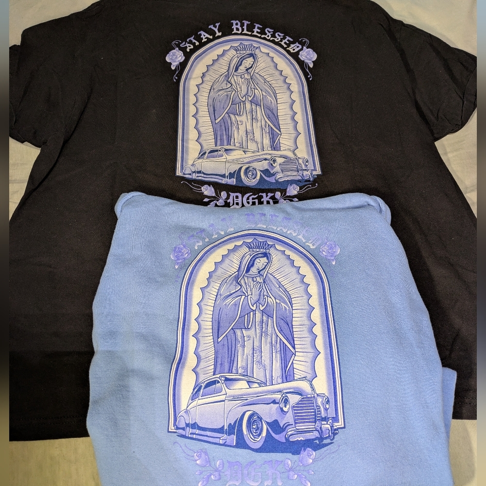 DGK Graphic Tee - Black and Light Blue
